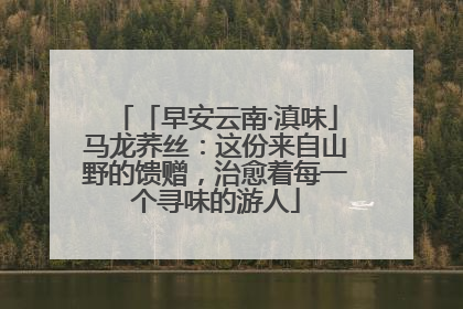「早安云南·滇味」马龙荞丝：这份来自山野的馈赠，治愈着每一个寻味的游人