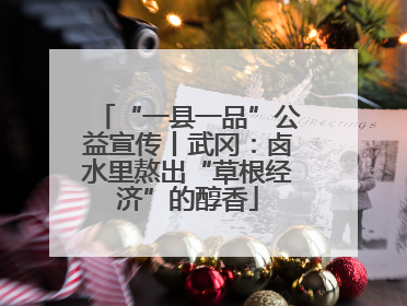 “一县一品”公益宣传丨武冈：卤水里熬出“草根经济”的醇香