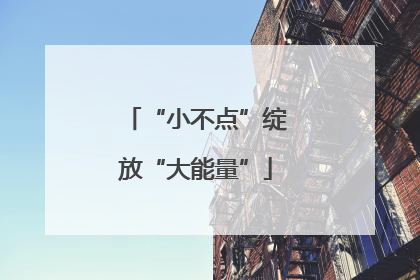“小不点”绽放“大能量”