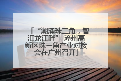 “潮涌珠三角，智汇龙江畔” 漳州高新区珠三角产业对接会在广州召开