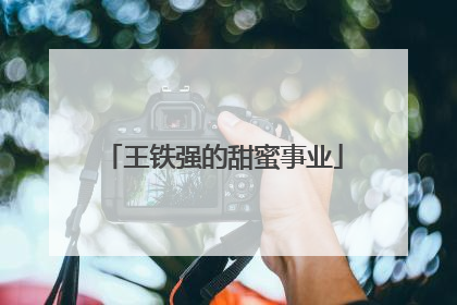 王铁强的甜蜜事业