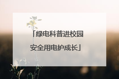 绿电科普进校园 安全用电护成长