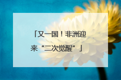 又一国！非洲迎来“二次觉醒”