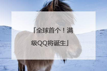全球首个！满级QQ将诞生