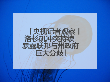 央视记者观察丨洛杉矶冲突持续 暴露联邦与州政府巨大分歧