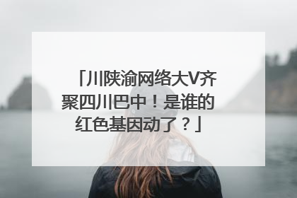 川陕渝网络大V齐聚四川巴中！是谁的红色基因动了？
