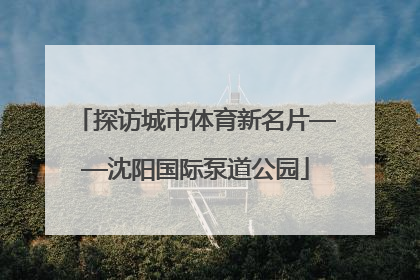 探访城市体育新名片——沈阳国际泵道公园