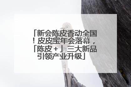 新会陈皮香动全国！皮皮宝年会落幕，「陈皮＋」三大新品引领产业升级