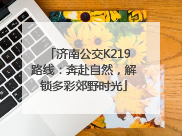 济南公交K219路线：奔赴自然，解锁多彩郊野时光