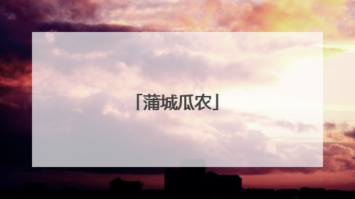 蒲城瓜农