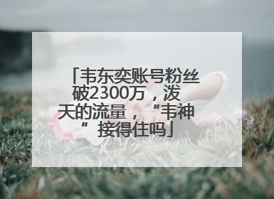 韦东奕账号粉丝破2300万，泼天的流量，“韦神”接得住吗