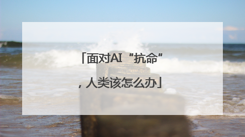 面对AI“抗命”，人类该怎么办