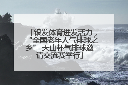 银发体育迸发活力，“全国老年人气排球之乡” 天山杯气排球邀请交流赛举行