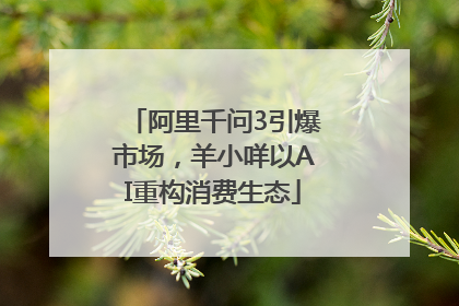 阿里千问3引爆市场，羊小咩以AI重构消费生态
