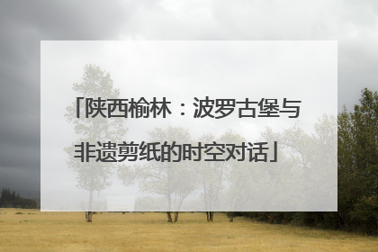 陕西榆林：波罗古堡与非遗剪纸的时空对话