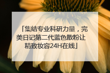 集结专业科研力量，完美日记第二代蓝色散粉让精致妆容24H在线