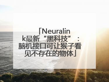 Neuralink最新“黑科技”：脑机接口可让猴子看见不存在的物体